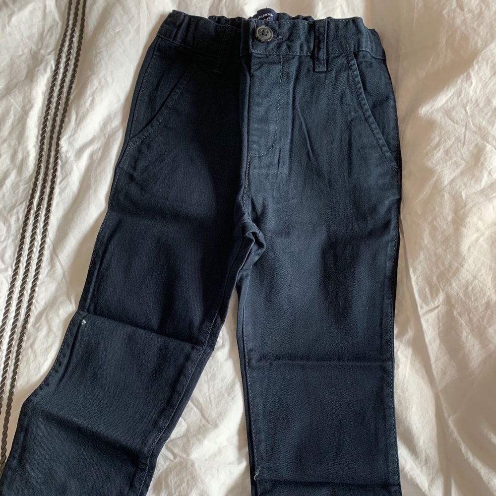 Basic Navy Skinny Pants